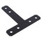 Hampton Hampton 3/16 in. H X 12 in. W X 12 in. L Black Steel T-Plate 02-3411-723 - alternate 1